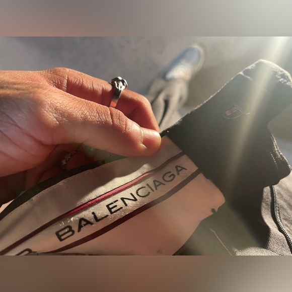 VINTAGE BALENCIAGA WOOL DRESS PANT - Picture 9 of 14